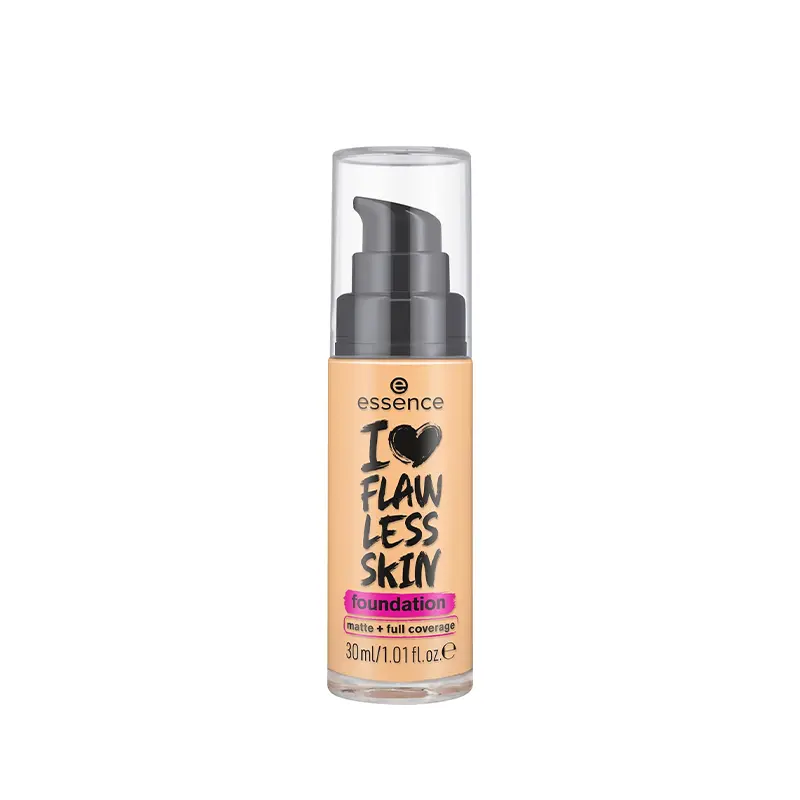 Essence-I-Love-Flawless-Skin-Foundation-garnimarket.net کرم پودر فلاولس اسکین اسنس اصل ایتالیا