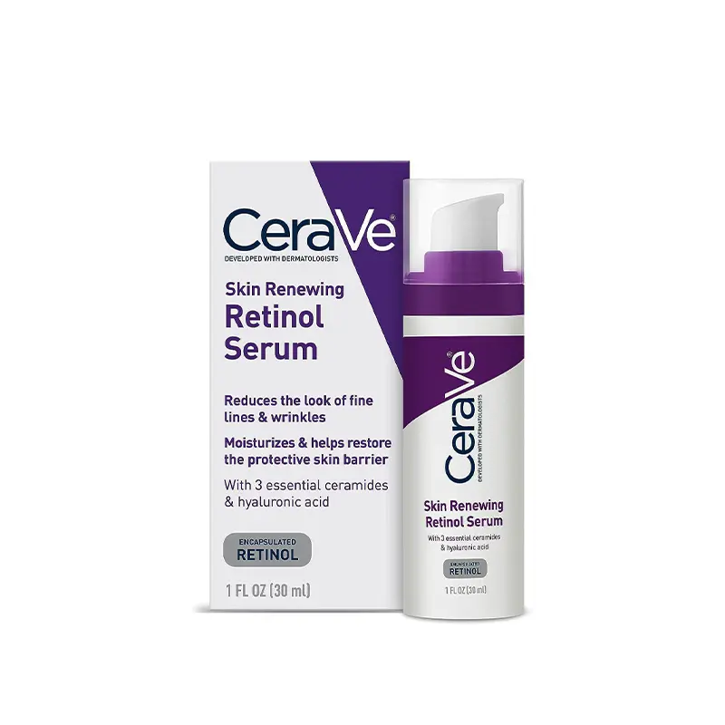 Cerave-Skin-Renewing-Retinol-Serum-garnimarket.net سرم جوانساز و ضد چروک قوی رتینول سراوی اصل