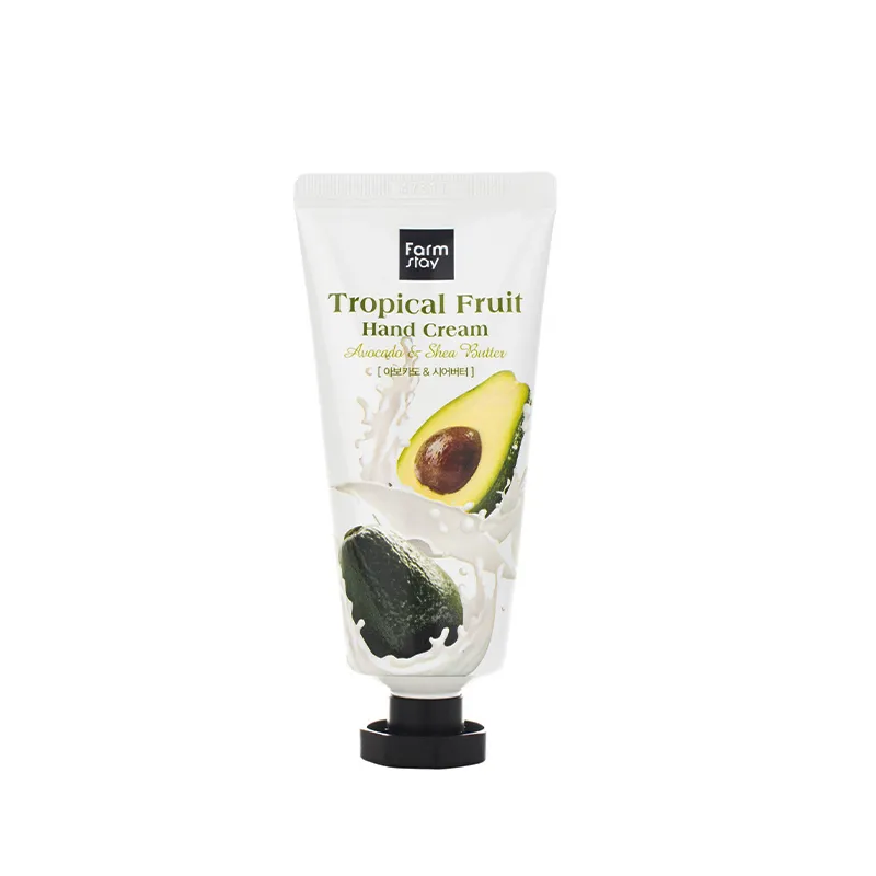 FarmStay Tropical Fruit Avocado Shea Butter Hand Cream garnimarket.net کرم دست آووکادو و شی باتر فارم استی