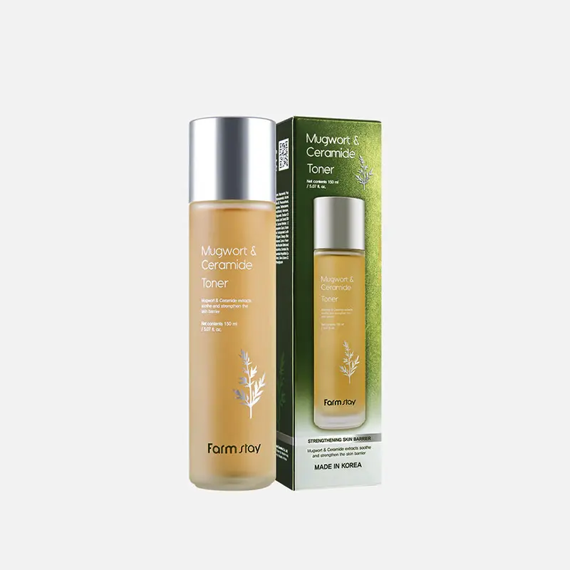 Farmstay-Mugwort-Ceramide-Toner-garnimarket.net تونر صورت سرامید و ماگورت فارم استی