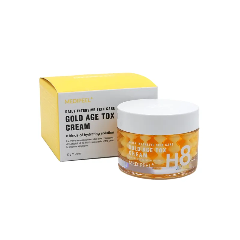 MEDI-PEEL Gold Age Tox H8 Cream garnimarket.net کرم جوانساز و ضد پیری گلد ایج تاکس اچ 8 مدی پیل کره ای