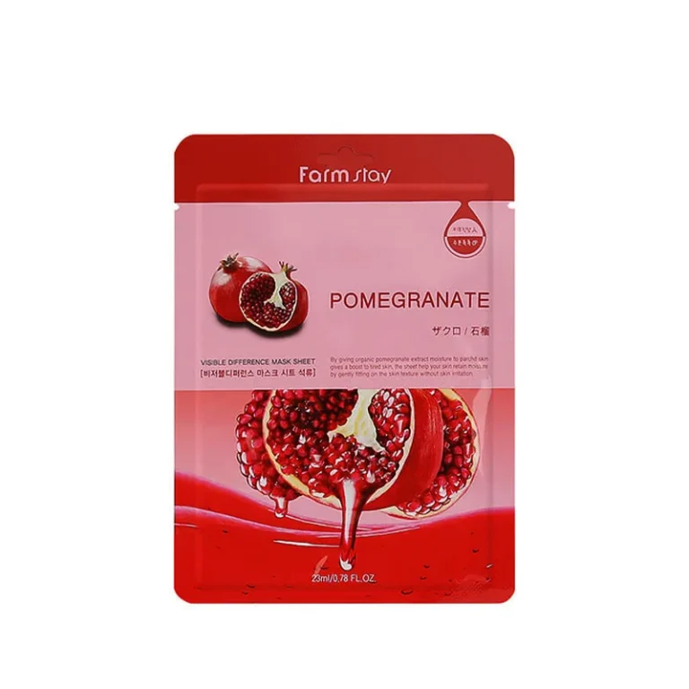 ماسک ورقه ای آنتی اکسیدان انار قرمز فارم استی
