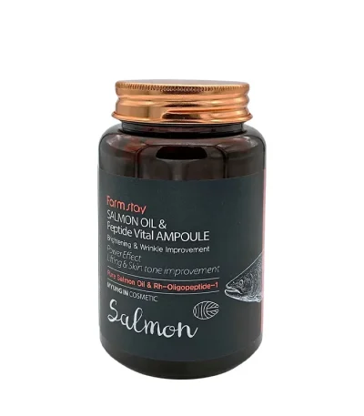 خرید آمپول روغن ماهی سالمون و پپتاید فارم‌ استی اصل