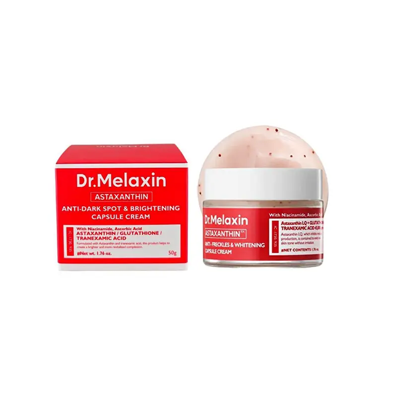 Dr.Melaxin TX-Astaxanthin Capsule Cream garnimarket.net کرم کپسولی ضد لک آستاگزانتین و ترانگزامیک اسید دکتر ملاکسین
