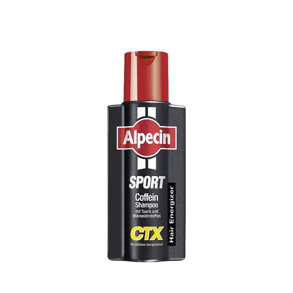 شامپو آلپسین اسپرت کافئین CTX اصل آلمان حجم ۲۵۰ میلی‌لیتر